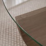 Hanah Home Liya - Venezia Walnut Mesa de Café